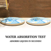 Super water absorbent coasters
