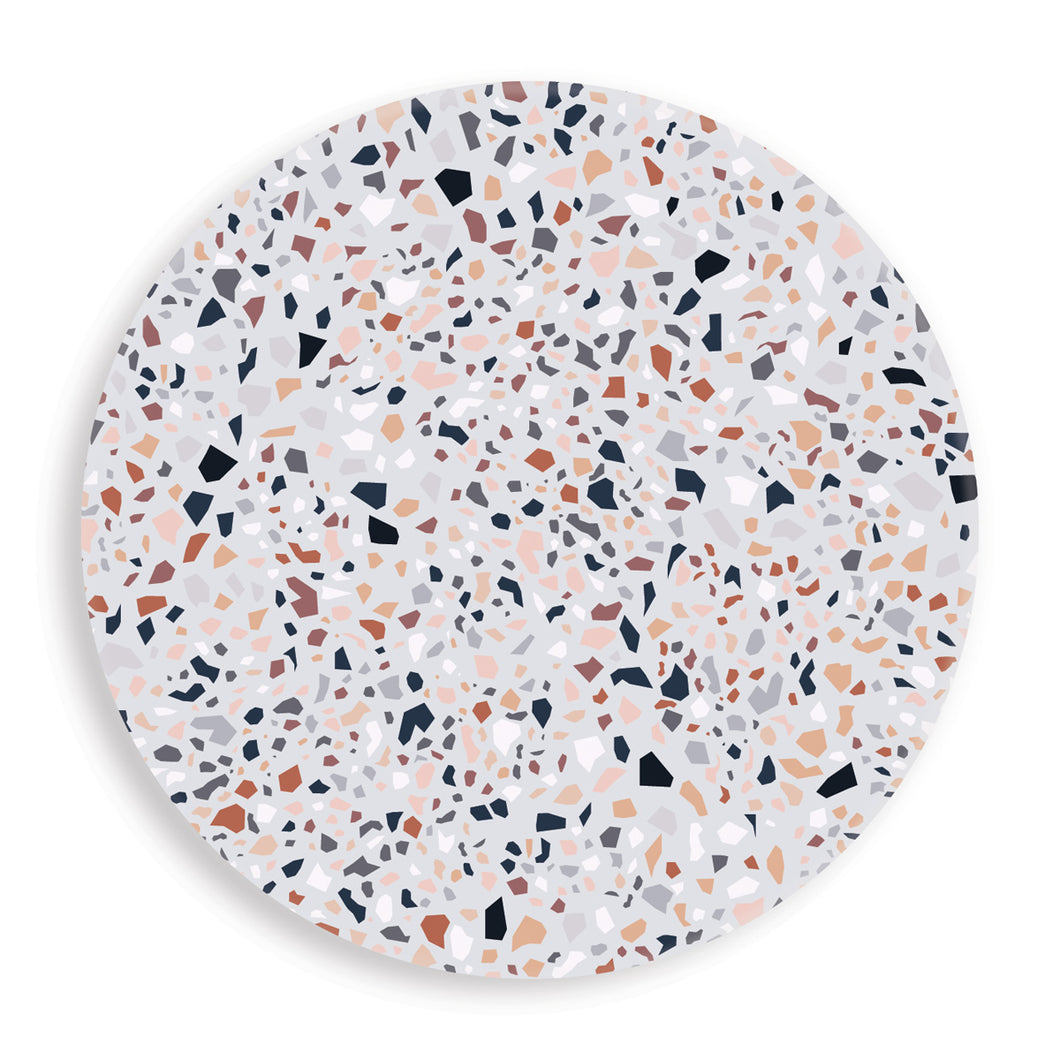 Absorbent drink coasters - Terrazzo Large Light