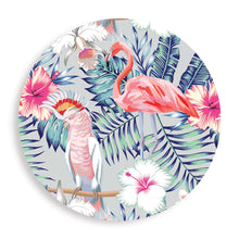Absorbent drink coasters - Flamingo